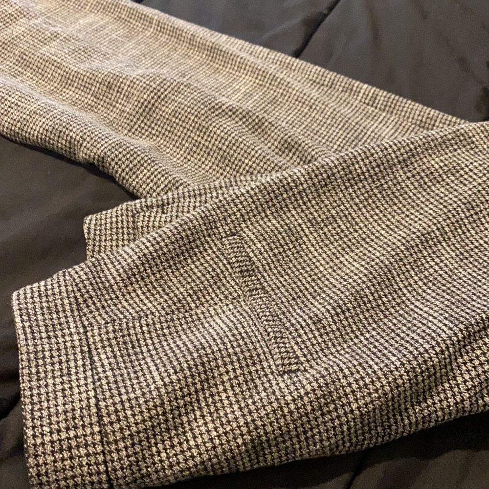 H&M straight leg gingham pants. Size 2 US.